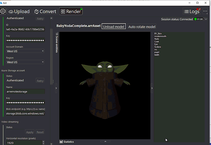 Azure Remote Rendering